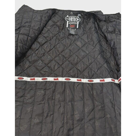 Cortech Men’s 3XL Black Motorcycle Jacket Liner Full Zip Tour Master Riding Gear - Picture 12 of 14